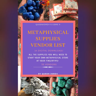 Metaphysical Supplies Vendor List