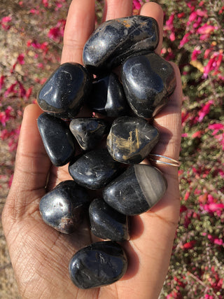 Black Onyx Polished Stone